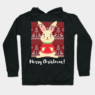 Bunnies Christmas Tree Shirt, Rabbit Christmas Tree Tee, Rabbit Mom Shirt, Bunny Rabbit Tree Shirt, Rabbit Lover Gift, Chrismas Tree Hoodie